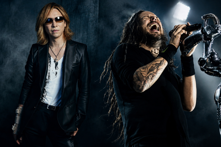 Jonathan Davis de Korn y Yoshiki participarán juntos en dos conciertos especiales en el Walt Disney Concert Hall de Los Ángeles.