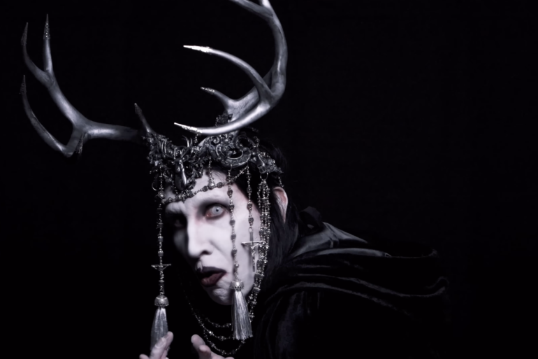 Marilyn Manson premieres dark new “Unalive” music video