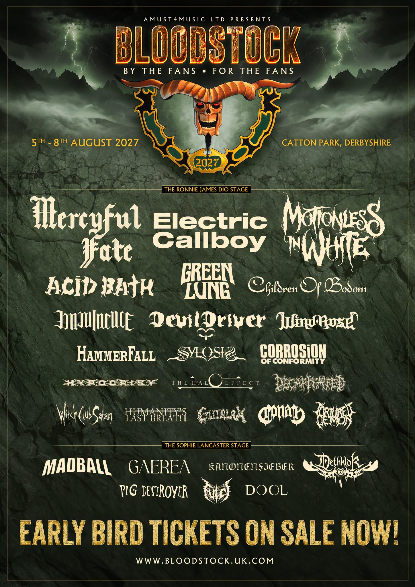 Bloodstock 2027 anuncia a Mercyful Fate, Electric Callboy y Motionless In White como headliners 18 image 11