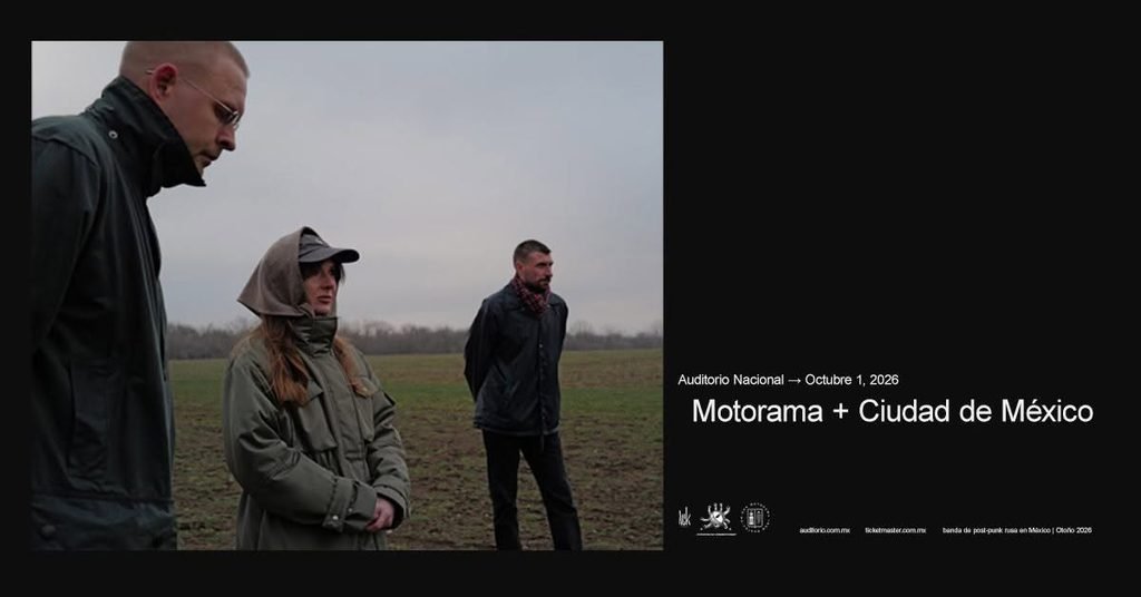 Motorama ofrecerá una velada extraordinaria y llena de post punk de clase en el auditorio nacional. 17 721224186 1525006248997171 5131253440860520158 n