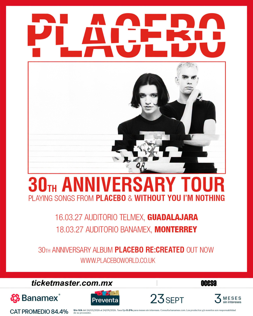 Placebo anuncia su regreso a Latinoamérica en 2027 — Fechas y precios 18 image 106