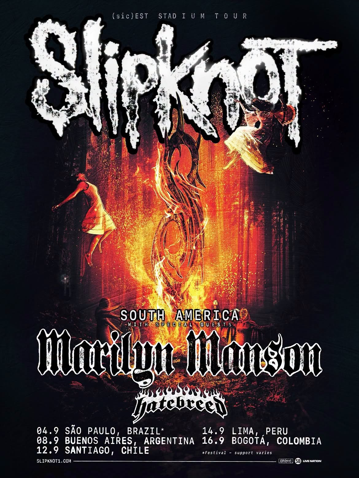 Slipknot anuncia su (sic)est Stadium Tour 2027 con Wembley, Bring Me The Horizon y una enorme lista de invitados 18 image 126
