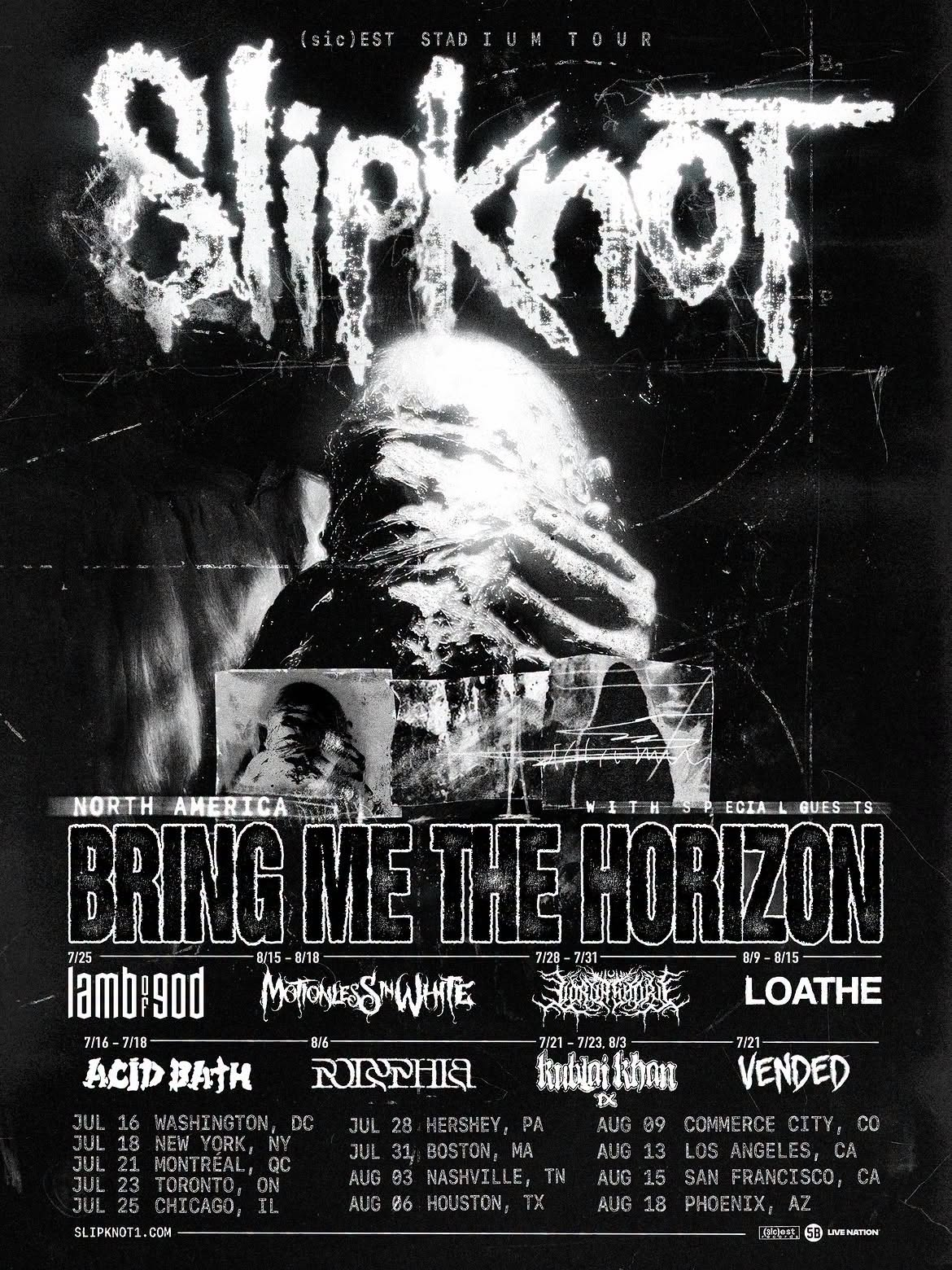 Slipknot anuncia su (sic)est Stadium Tour 2027 con Wembley, Bring Me The Horizon y una enorme lista de invitados 20 image 127