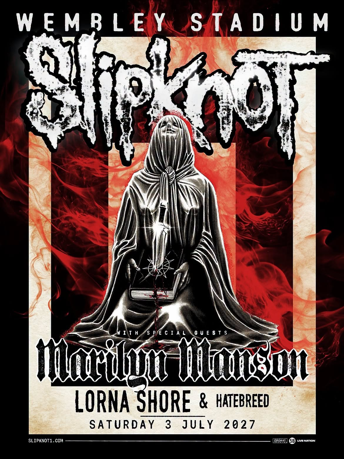 Slipknot anuncia su (sic)est Stadium Tour 2027 con Wembley, Bring Me The Horizon y una enorme lista de invitados 22 image 128