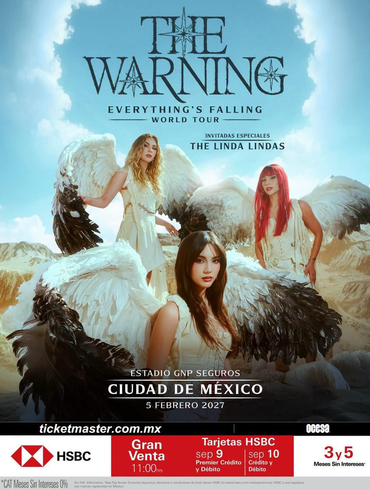 The Warning Estadio GNP
