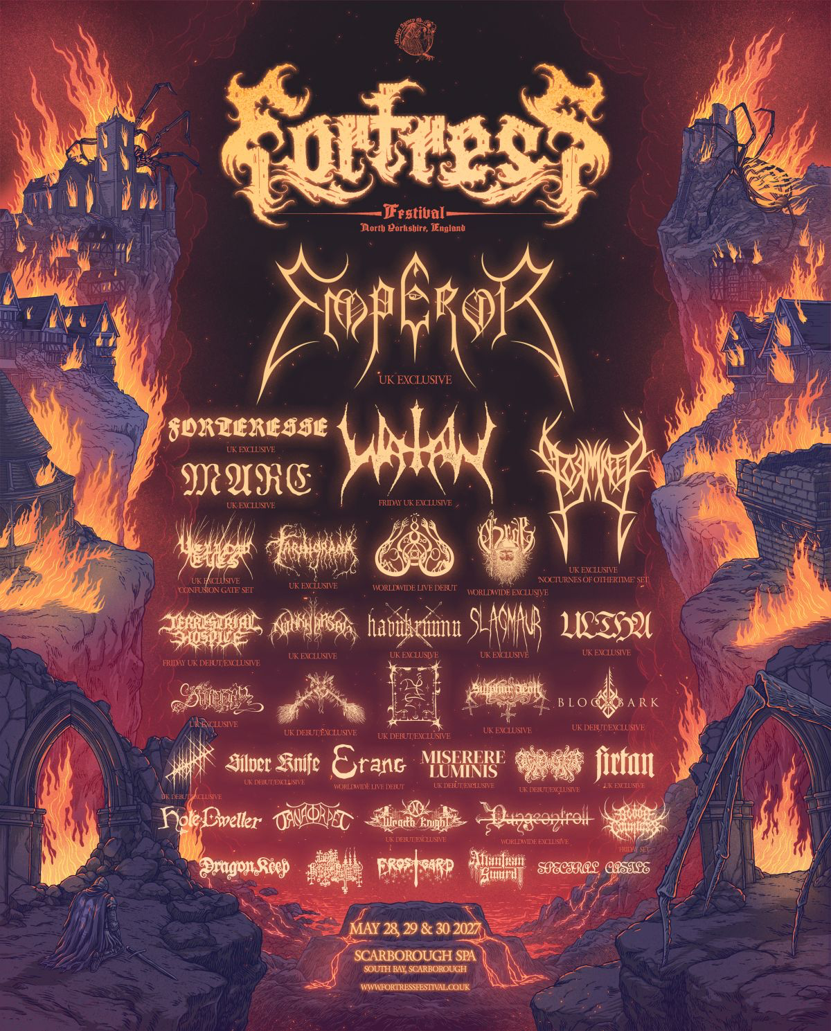 Fortress Festival cierra su cartel 2027 con Ultha, Perchta y Blood Countess