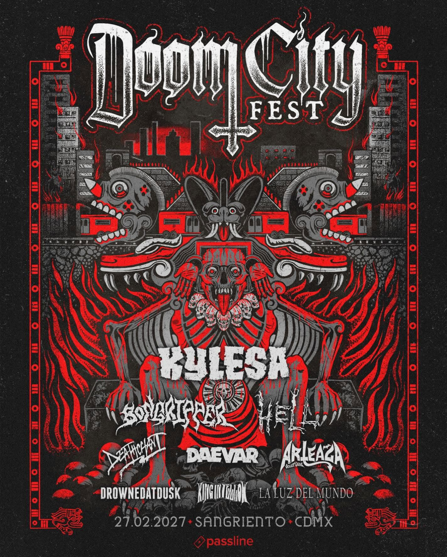 Doom City Fest 2027: Kylesa encabeza la despedida del festival de Sangriento con Bongripper y Hell 15 image 68